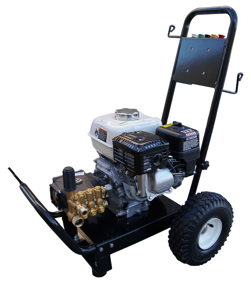 Cam Spray Cold Water Cart Mount Gas Driven Pressure Wash 2700PSI 2700HX