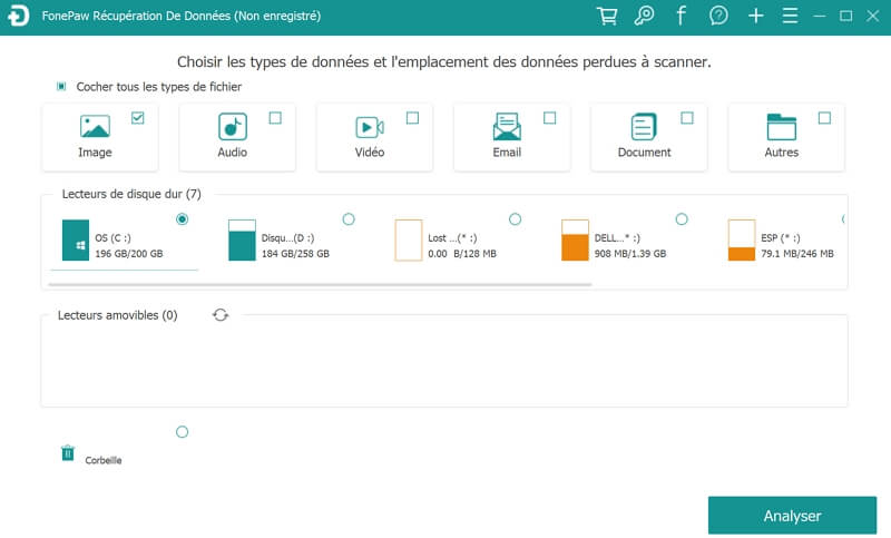 FonePaw Récupération De Données