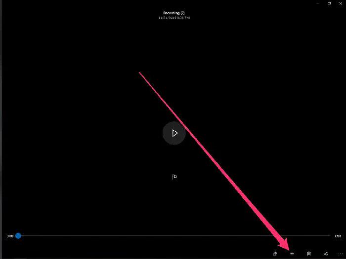 Edit Recorded Audio on Microsoft Voide Recorder