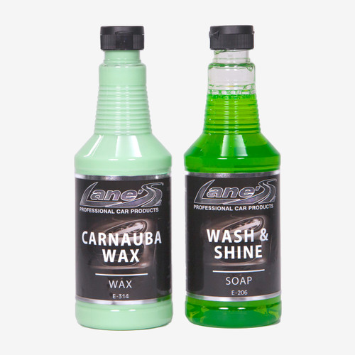 Car Wash Soap & Carnauba Wax Kit Item K-1017