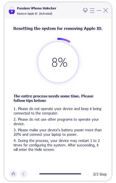 Resetting iPhone System