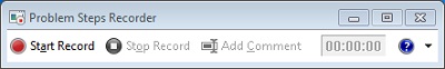 Steps Recorder on Windows 7