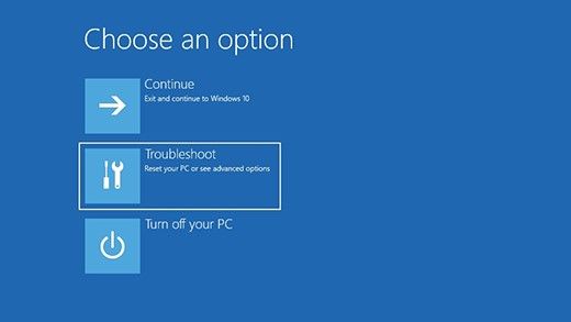 Troubleshoot Settings