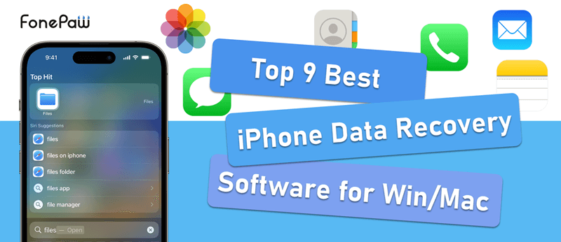 Best iPhone Data Recovery Software