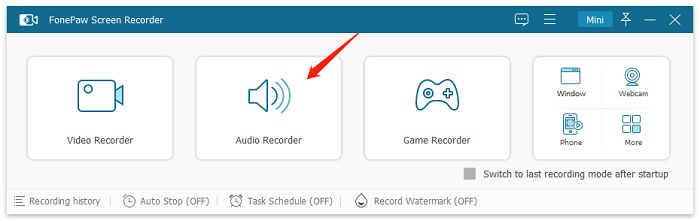 Click Audio Recorder