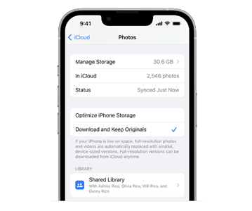 Download Photos from iCloud