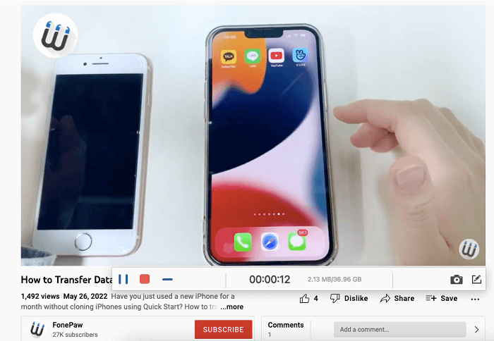 Como gravar vídeo do YouTube no Mac