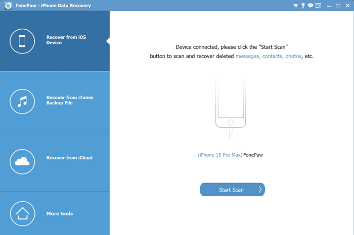 FonePaw iPhone Data recovery