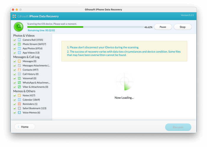 Gihosoft iPhone Data Recovery