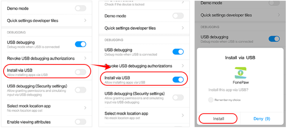 Instalar o programa FonePaw