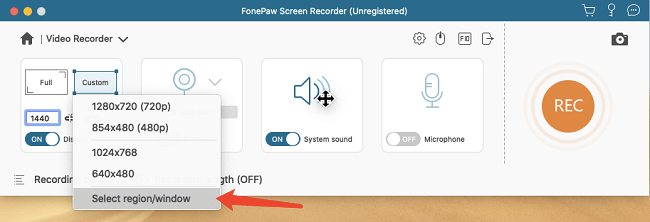 FonePaw Screen Recorder for Mac