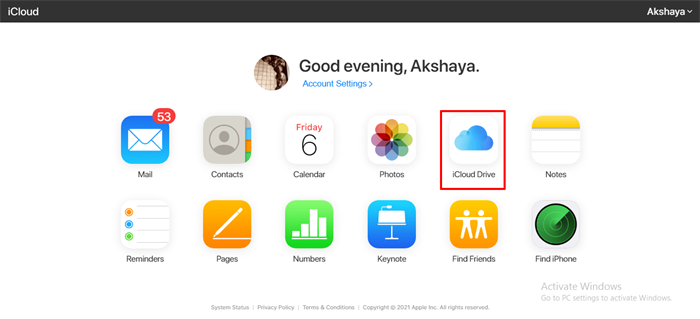 iCloud Drive