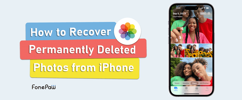 Recover Deleted Photos from iPhone