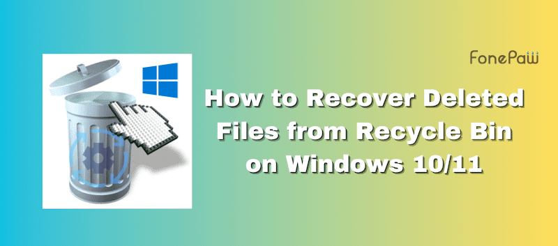 Recover Files Deleted from Recycle Bin