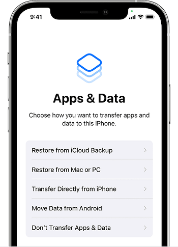 Recover iCloud Backup