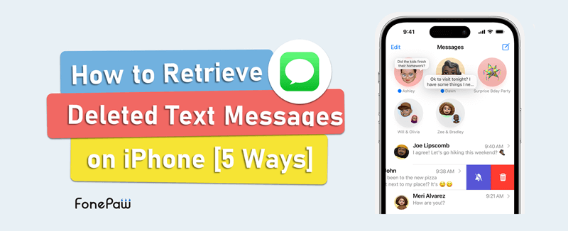 Retrieve Deleted Messages on iPhone