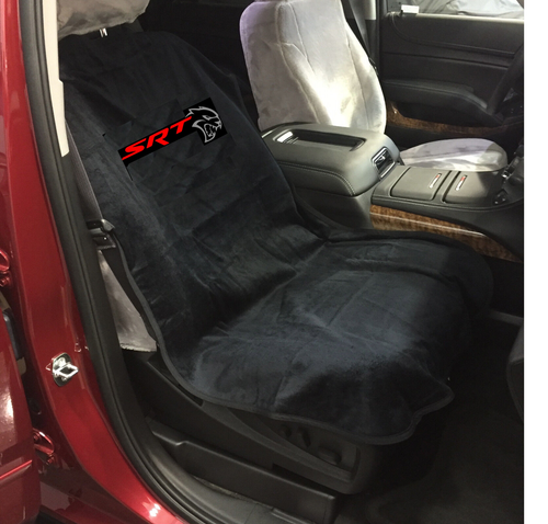 Dodge STR HellCat Black Seat Cover Towel 