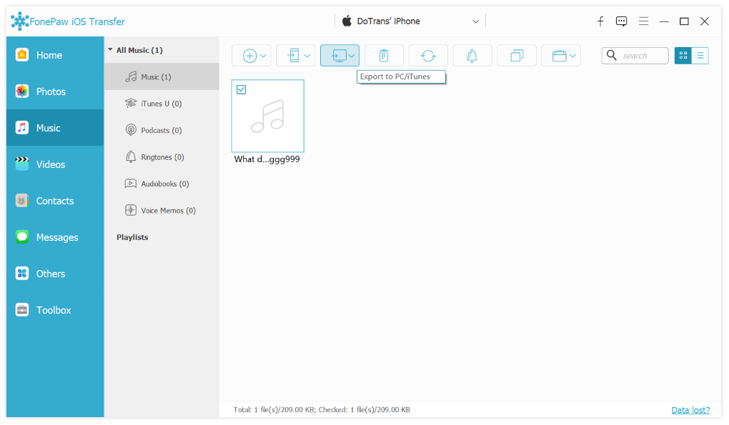 Transfer Files from iPad to PC