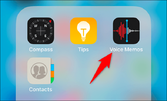 Voice Memos in Utilities